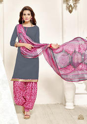 Cotton Printed Patiala Suit