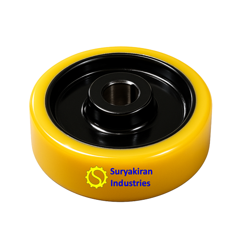 Heavy Duty Polyurethane Wheels - Premium Grade Synthetic Polymer, Ideal for Industrial Applications, Abrasion Resistant