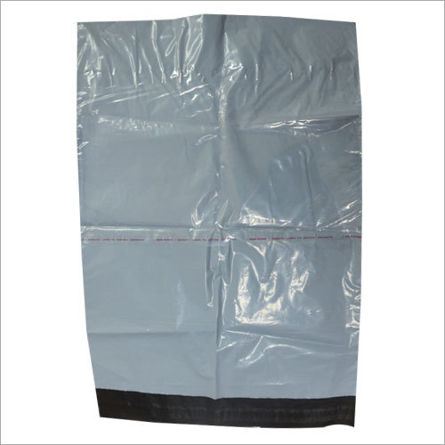 Grey Plain Plastic Packaging Bag
