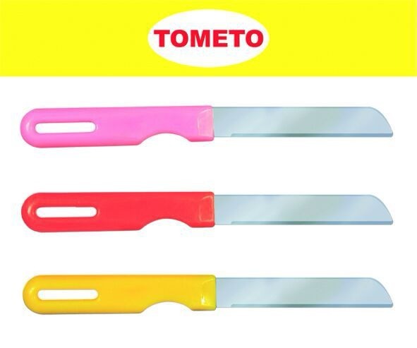 Tomato Cutting Knives - Stainless Steel, Small To Large Sizes, Pink Red Yellow Colors, 1.5-3mm Thickness - Precision Cutting For Perfect Slices