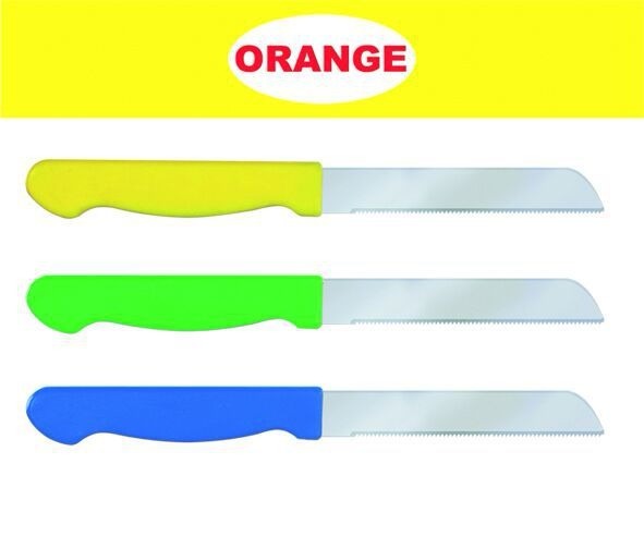 Hotel Knives - Stainless Steel | Small To Large Sizes, Yellow, Green, Blue Colors, 1.5-3mm Thickness, Abs Plastic Handles