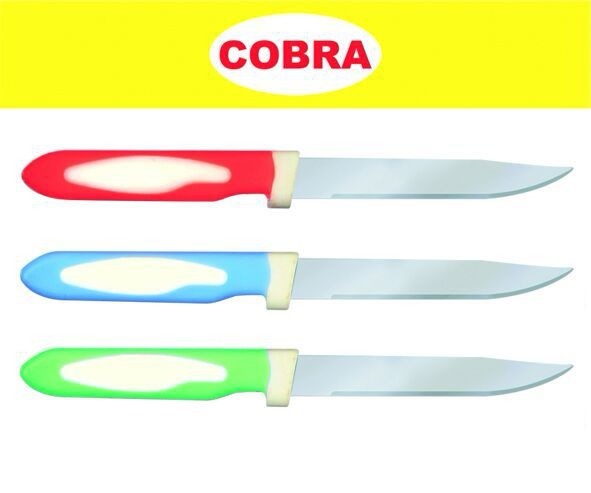 Canteen Knives - Stainless Steel, Small To Large Sizes, Red Blue Green Colors | Durable Abs Handle, 1.5-3mm Thickness