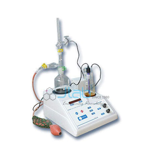 Auto Karl Fischer Titrimeter - Dual Platinum Electrode, 200 ml Titration Cell , Automatic Control Unit with Adjustable Timer and Alarm