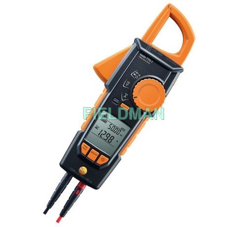 True RMS Clamp Meter - Plastic, 243x96x43 mm, CAT IV 600V , Inrush Current Measurement, True RMS, Automatic AC/DC Detection, Dual-Line Display