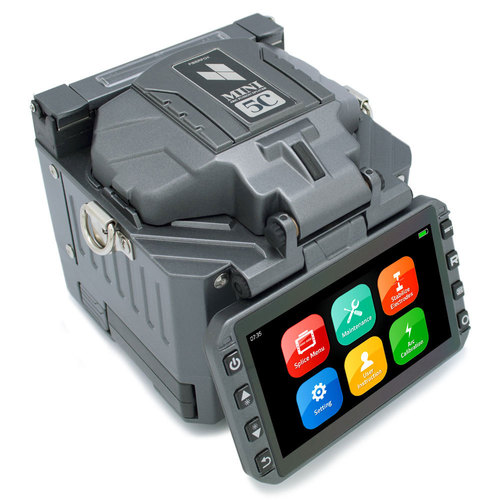 Black Fiberfox Mini 5C Splicing Machine