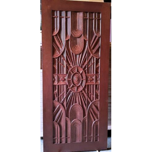 decorative wooden door