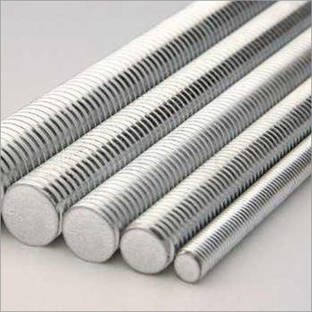 Threaded Rod - Stainless Steel, 50.8-127 mm Length, 2-5 mm Width | High Tensile Strength, Polished Finish, Zero Deformation, Dimensional Accuracy