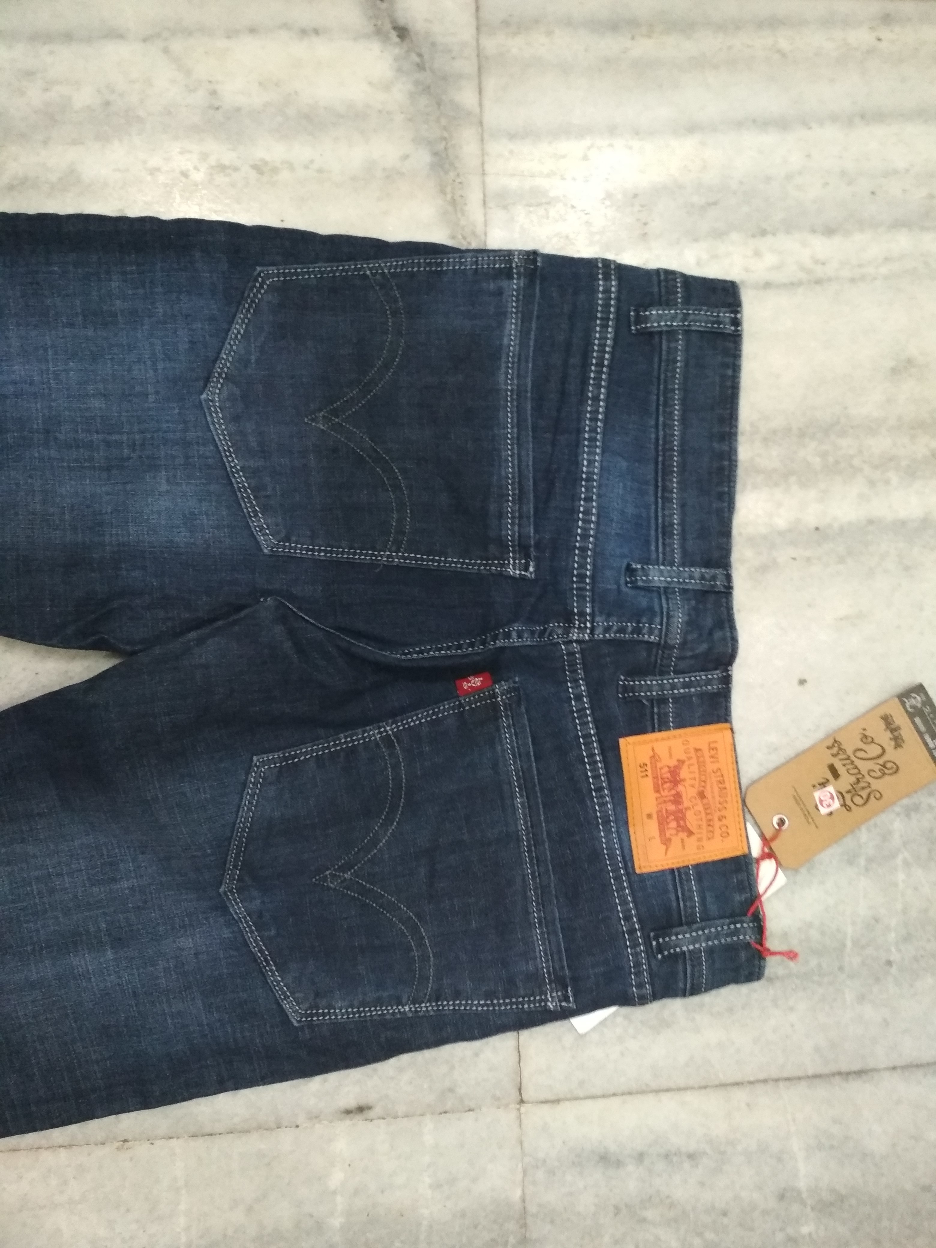 Slim Levis Strauss Jeans