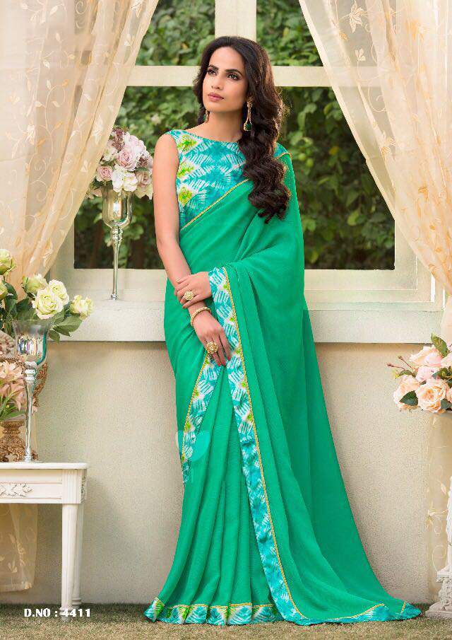 Satin Surat Wholesale Shop Of Chiffon Sarees