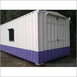Prefabricated Modular Cabin - Color: White Purple