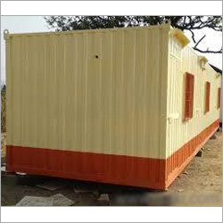 Portable Storage Cabins - Steel, Metal Walls & Floor, Yellow-Orange Aesthetic | Versatile for Hotels, Restaurants, Offices & Outdoor Use