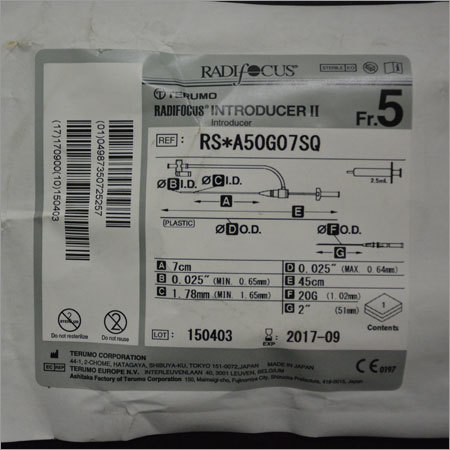 Introducer Sheath and GuideWire