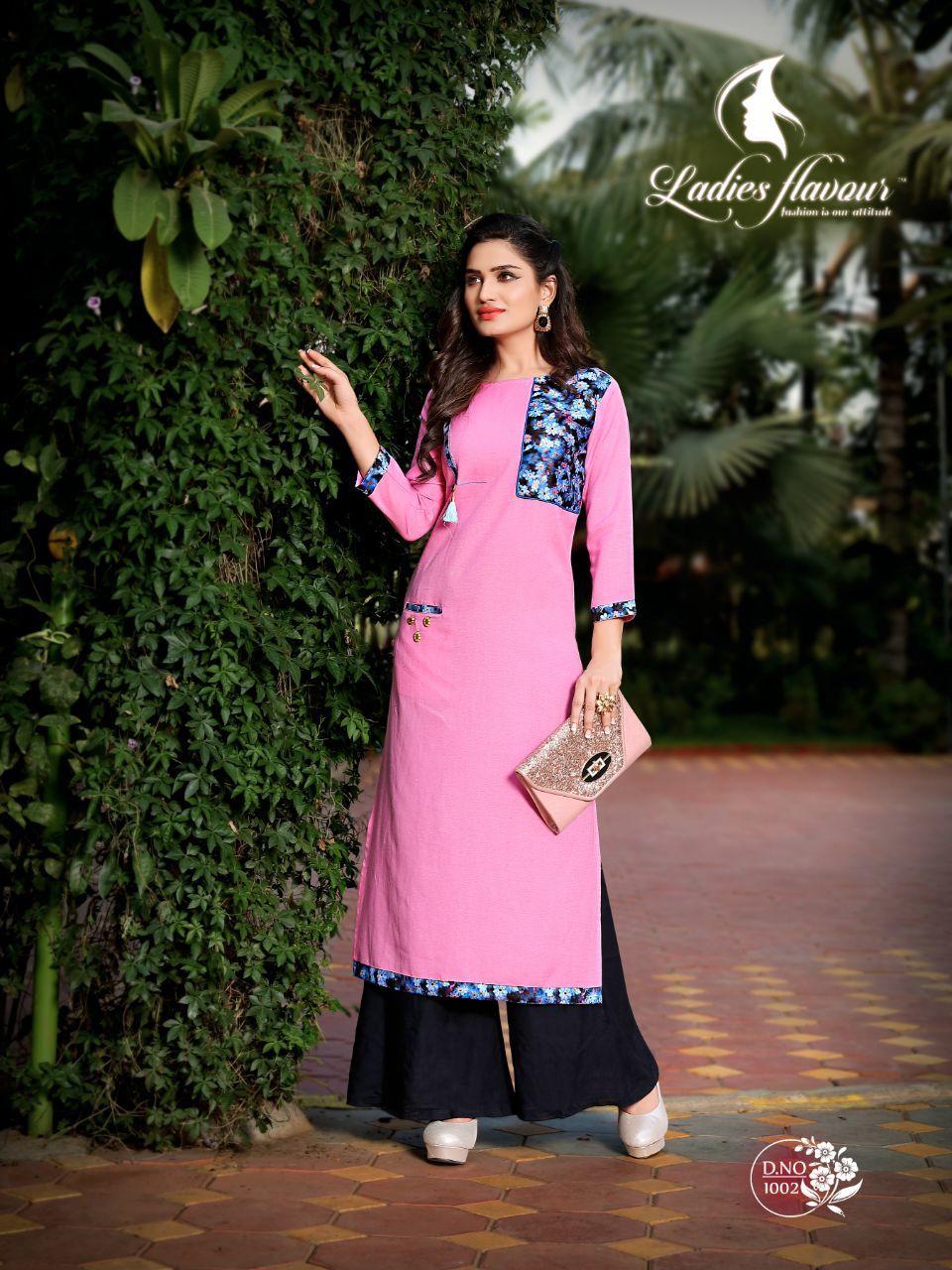 Yellow And Red Rayon Kurtis