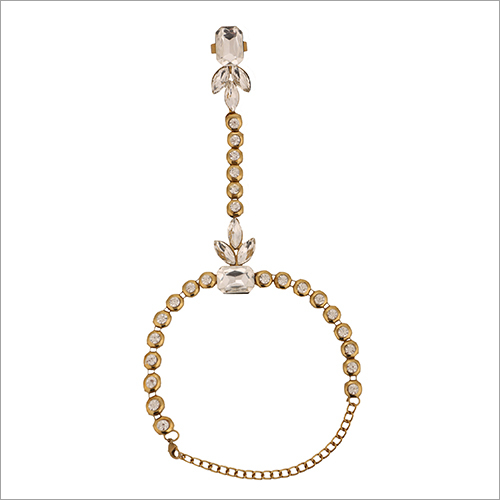 Fancy Bracelets - Brass Gold Plated, 6-8 Inches | Alluring Look, Comfortable Fit, Elegant Design, Lightweight With Cubic Zirconia Stones