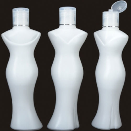 PP Lady Shape Bottle - Plastic, 25.4-330.2 mm Height, Multi-Color Designs | Lightweight, Sturdy, Leak-Proof, Attractive and Portable