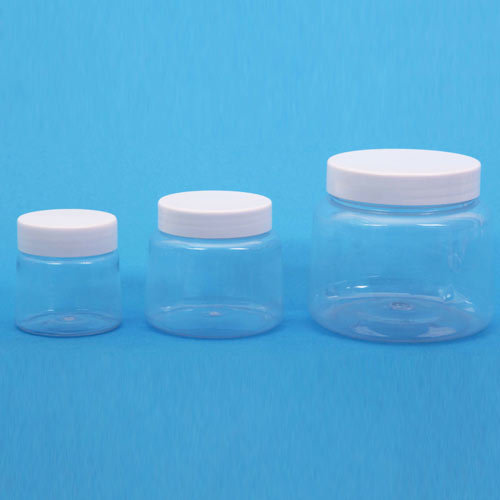 Pet Taper Cream Jar - HDPE Plastic, 25.4-76.2mm Height, Round Shape | Moisture Resistant, Leak-Proof, Dimensional Accuracy