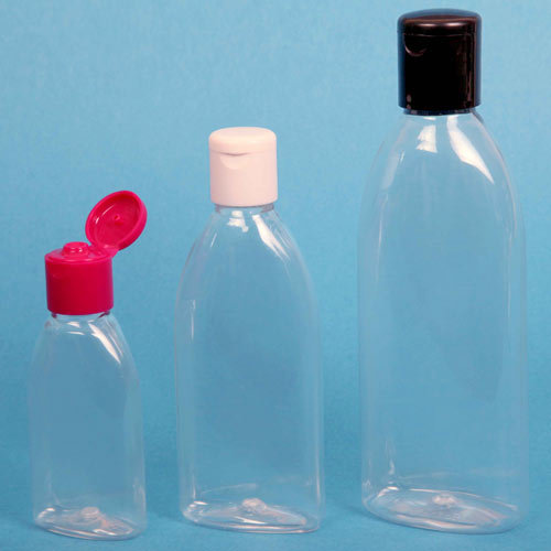 PET Tulip Bottle - Plastic, 76.2-304.8 mm Height | Heat Resistant, Leakage Proof, Round Shape for Industrial Oil Applications