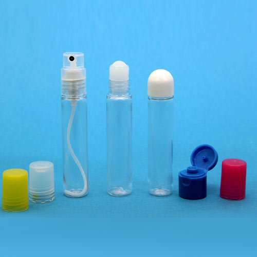 PET Roll On Bottle - 9ml Size, Lightweight Round Shape | Made from PET Plastic, Ideal for Deo and Pain Balm Packaging