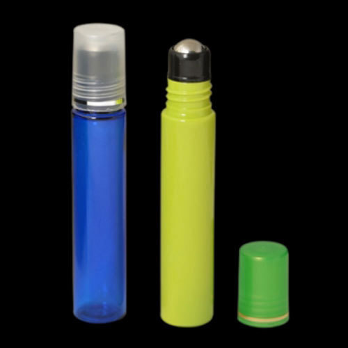 Roll On Pet Bottle - Plastic Material, Height: 50.8-101.6mm | Round Shape, Ideal for Oil Storage, Quality Assured, Defect-Free Design