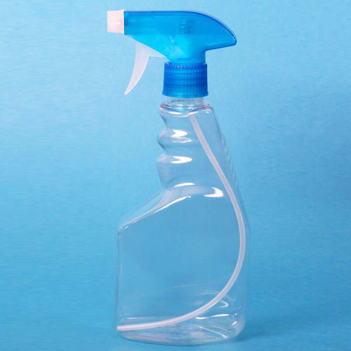 PET Glass Cleaner Bottle - 1 Kg/hr Capacity, Hard PET Material | Stringently Tested for Quality, Effectively Removes Dust and Dirt