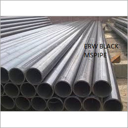 MS ERW Pipes - Mild Steel, 15 NB - 350 NB, Black Annealed Finish | Round Shape, 0.8 mm - 10 mm Thickness, Durable and Easy to Weld