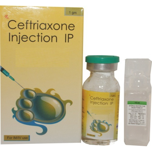 सेफ्ट्रिएक्सोन सोडियम इंजेक्शन लिक्विड