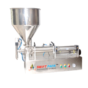 Paste Filling Machine - Metal, 100x50x105 mm, Silver | PLC Controlled, Noise Free Functioning, User Friendly Mechanism, High Performance