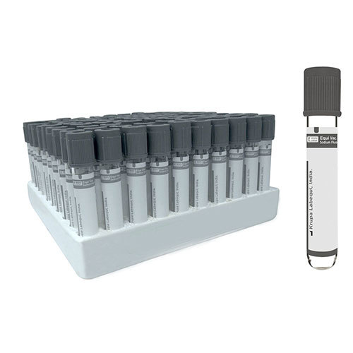 Sodium Fluoride - Plastic EDTA Tube, 5-30 Grams Weight | Compact Design, Crack Resistant, Highly Durable