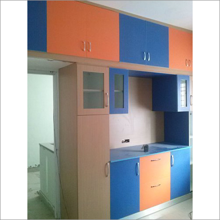 High Glass Modular Kitchen