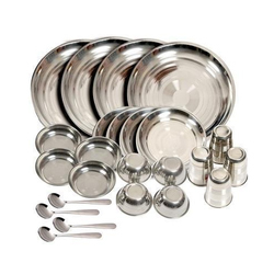 24 Pcs Stainless Steel Dinner Set