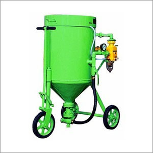 Portable Sand Blasting Machine - Abrasive Capacity: 1000 Kg, Dimensions: 1615x765 Mm, Volume: 284 Ltrs | Durable, Efficient, Remote Control, Portable