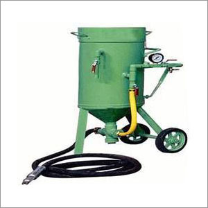 Portable Sand Blasting Machine - Abrasive Capacity: 1000 Kg, Dimensions: 1615x765 Mm, Volume: 284 Ltrs | Durable, Efficient, Remote Control, Portable