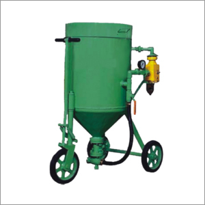 Portable Sand Blasting Machine - Abrasive Capacity: 1000 Kg, Dimensions: 1615x765 Mm, Volume: 284 Ltrs | Durable, Efficient, Remote Control, Portable