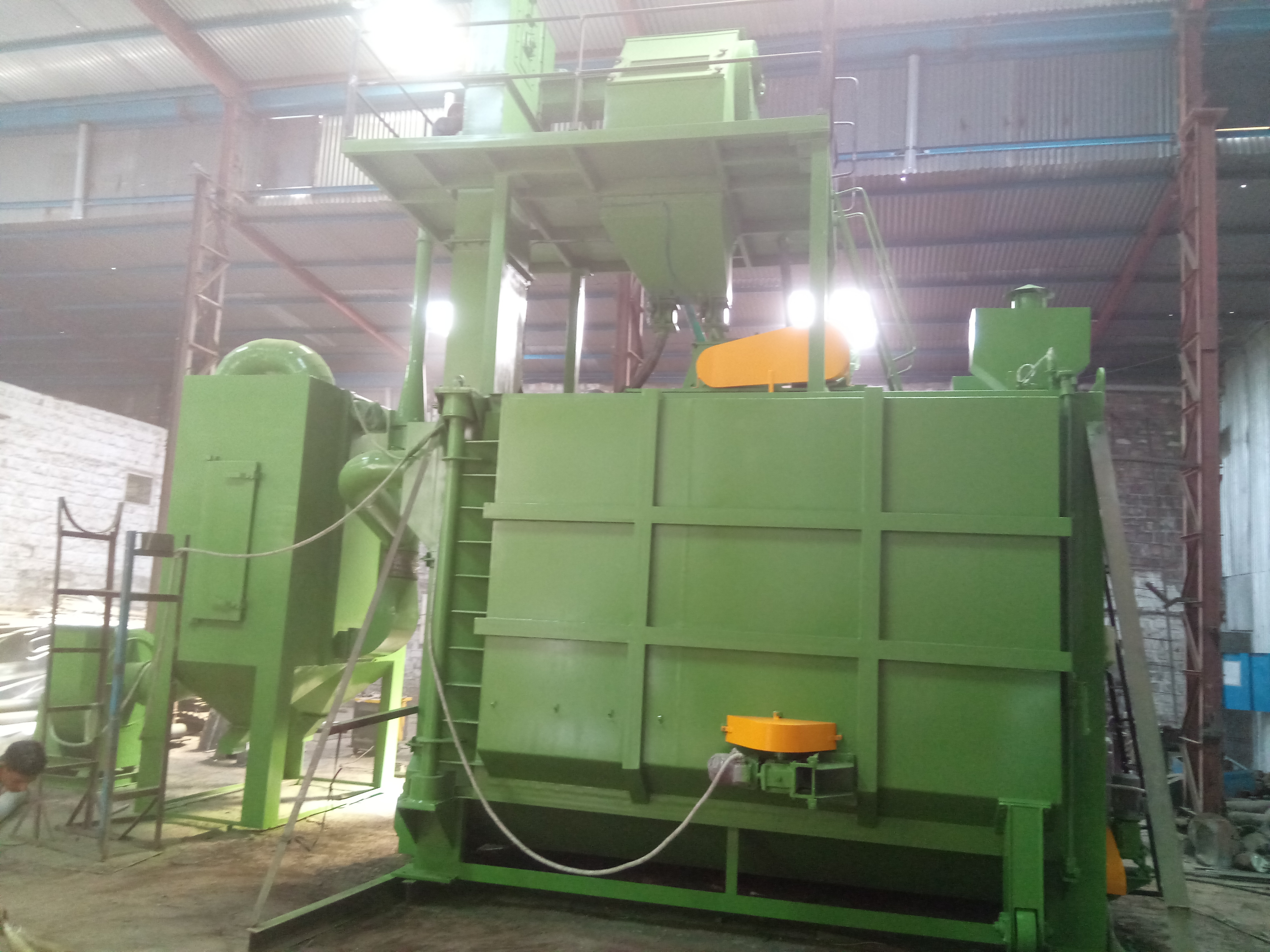 Table Type Shot Blasting Machine