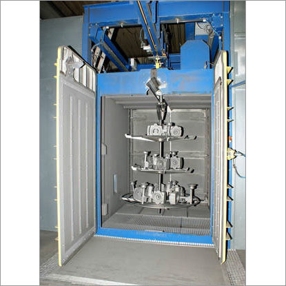 Door Hanger Type Shot Blasting Machine
