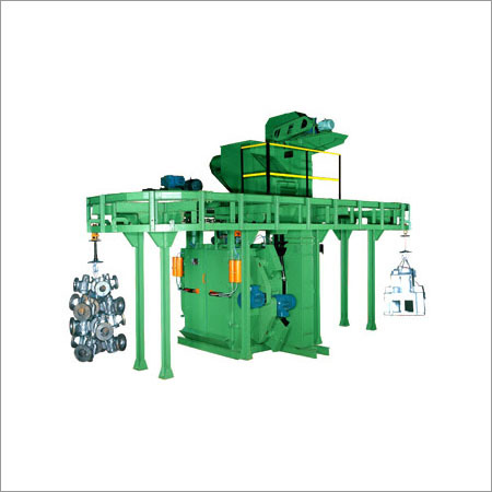 Door Hanger Type Shot Blasting Machine