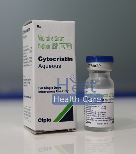 Cytocristin Vincristine Sulphate 1Mg/1Ml Specific Drug