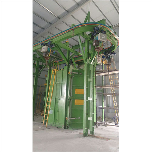 Mono Rail Type Shot Blasting Machine