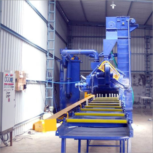 Aluminum Section Shot Blasting Machine