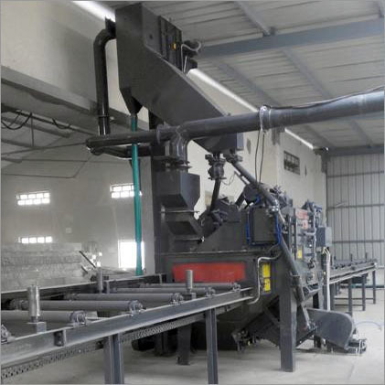Aluminum Section Shot Blasting Machine