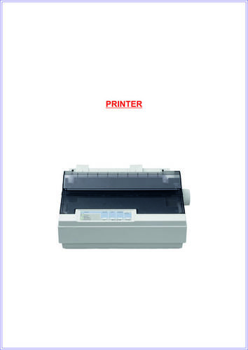 Integrated Printer - A4 Format, Semi-automatic, Abs Material, 220 Volt Voltage, Industrial Use