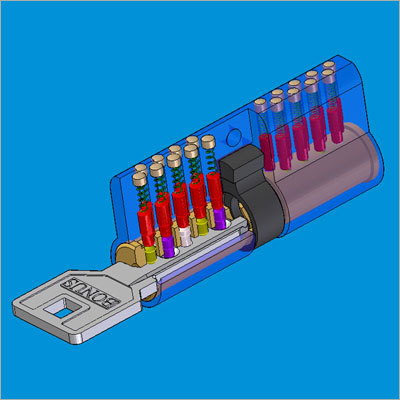 लॉक सिलेंडर पिंस
