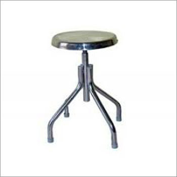 Sliver Ss Round Stool