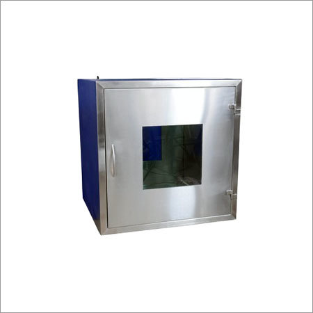 SS Dynamic Pass Box - Stainless Steel, 2260 x 1200 x 2000 mm | Electromagnetic Interlocked Door, HEPA Filter, UV Light Indicator, 100-150 kg Capacity