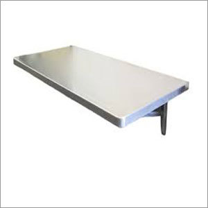 सिल्वर एसएस वॉल माउंटेड राइटिंग डेस्क