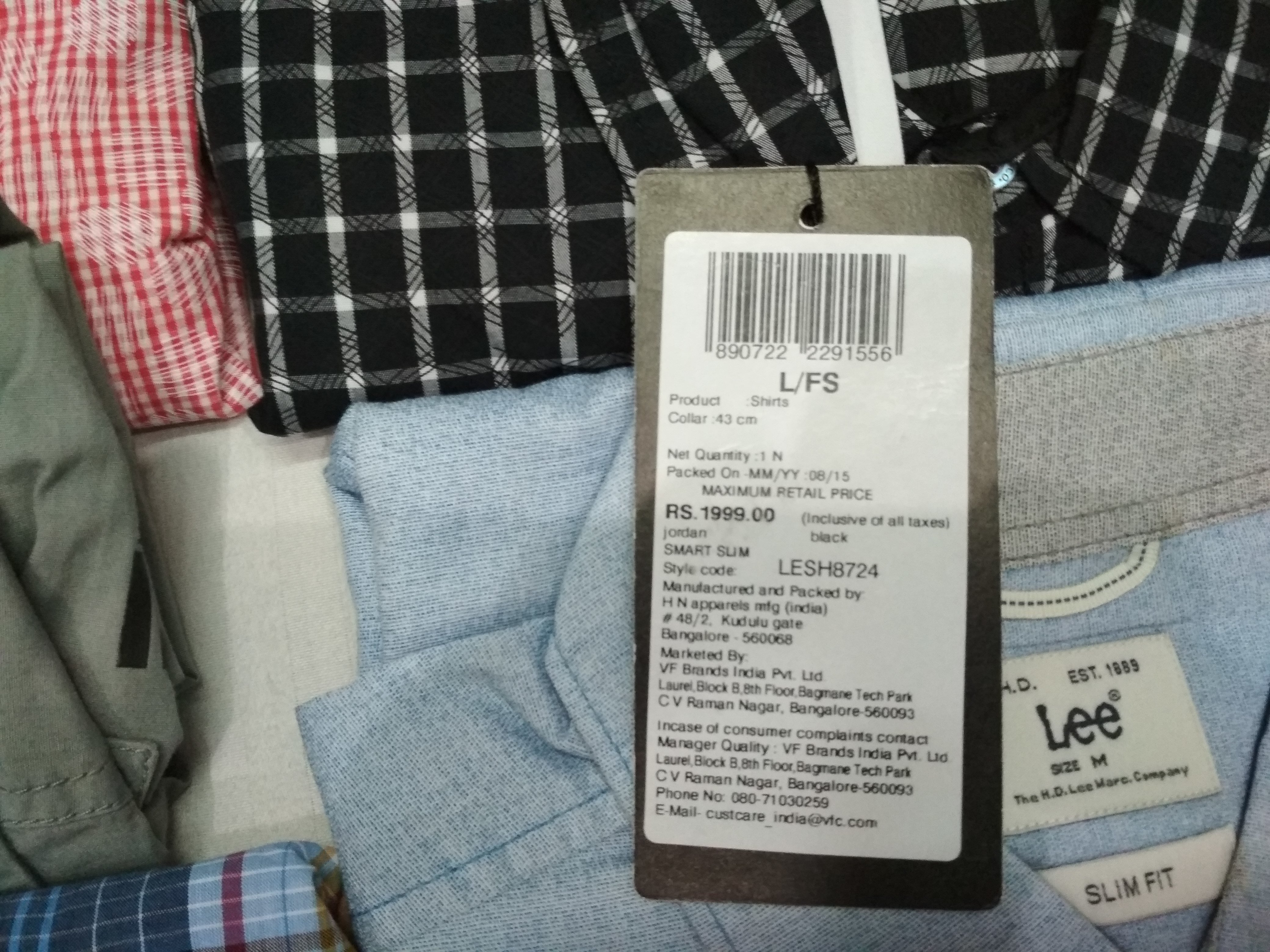 Lee Shirts