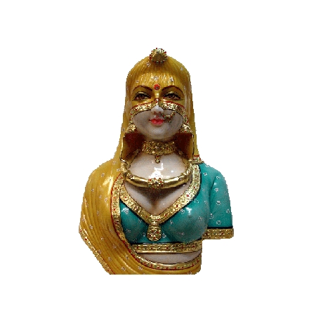 बानी ठानी संगमरमर की बस्ट