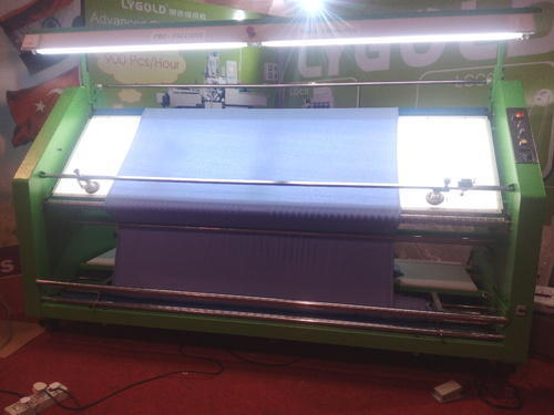 Knitted And Woven Fabric Inspection Machine