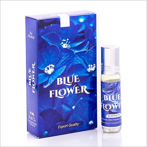 Sufi Blue Flower Attar Concentrated Perfume