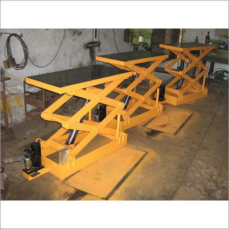 Hydraulic Scissor Lift - Aluminum Alloy, 500 kg & 1000 kg Capacity | Remote Controller, AC Drive Type, Designated Stop Safety Device, Versatile Usage